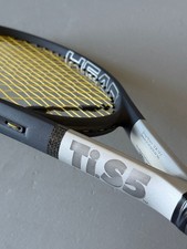 Head Ti.S5 Tennis Racquet Silver Black Titanium made in Australia
