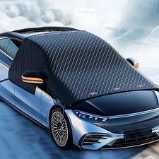 Magnetic Car Windshield Snow Cover Oxford Cloth Thick Winter Sun Shade Frost