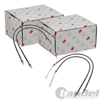 2X NK Handbremsseile Passend FüR Smart Cabrio CITY-COUPE Crossblade Fortwo