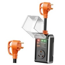 RV Surge Protector 30 amp, 2026 Upgraded 13000J Surge Protection BLack-Sliver