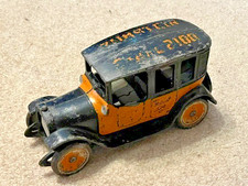 Rare 1920's 9in ARCADE Cinn. Ohio Zumstein Canal 2100 YELLOW CAB