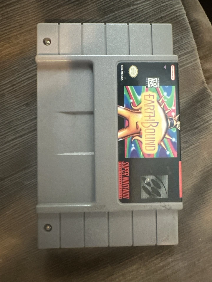 EARTHBOUND (Super Nintendo SNES 1995) Rare Authentic - Clean - Tested - Great - Image 4 of 4