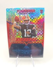 2025 Panini Rookies & Stars Airborne Shedeur Sanders RC #2 Red Plaid Prizm 