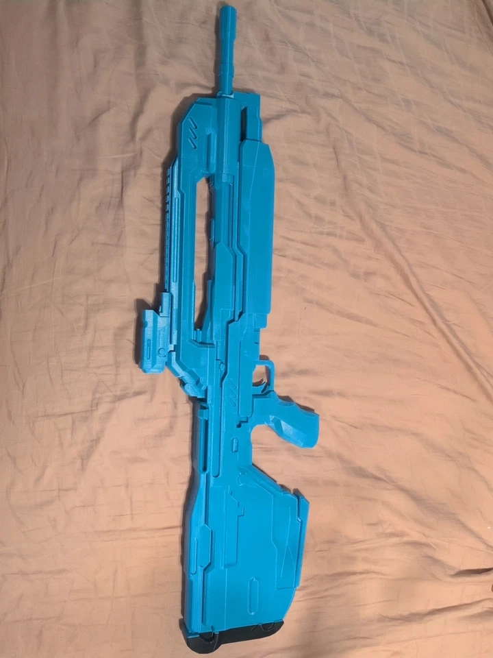 Rifle de batalla utilería serie Halo Cosplay, impresión 3D Foto 2 de 3