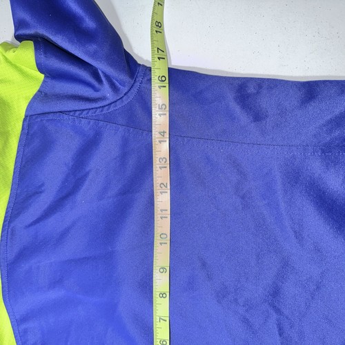 Suéter Nike Para Mujer Pequeño Azul Verde Atlético Cremallera Completa - Imagen 5 de 7