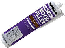 Image of Ronseal MPWFD310 310Ml Multi-Purpose Wood Filler Cartridge - Dark