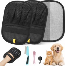 Pet Hair Remover Glove, Electrostatic Cat Dog Hair Remover Glove 2pcs 