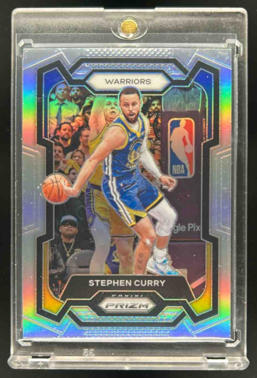 2023-24 Prizm Stephen Curry Prizm Silver #119 Warriors