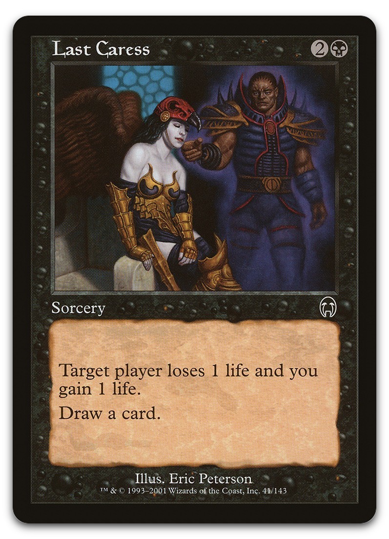 Last Caress #41 (NM) Apocalypse APC Magic MTG