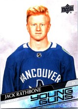 2020-21 Upper Deck #717 Jack Rathbone Rookie
