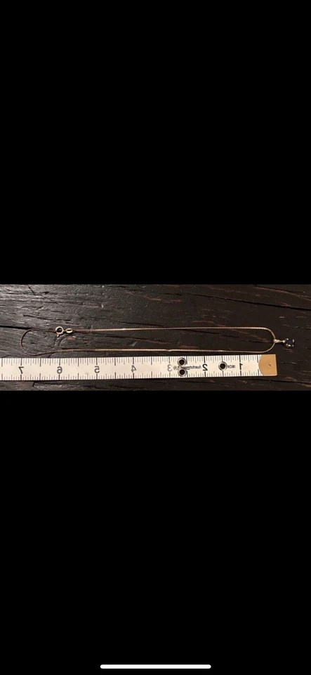 14K金蓝宝石项链 — 第 4/4 张图片