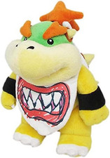 Super Mario All Star Collection 1424 Bowser Jr. Stuffed Plush, 8", 156 Months to