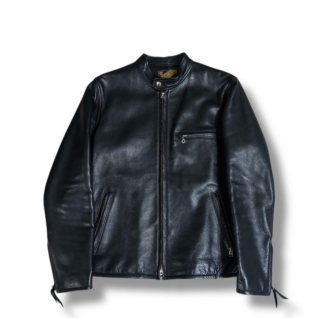 Y'2 LEATHER Steerhide Single Riders Leather Jacket Bl… - Gem