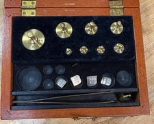 Will Southern Scientific Co.  Calibration Brass Weight Set Usa