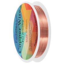 1pcs Craft Wire Beading Copper Wire for Jewelry Making Supplies Red Bronze 