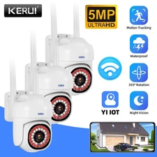 KERUI 3PCS Security Camera System Wifi Wireless Outdoor Home Night Vision 5MP US
