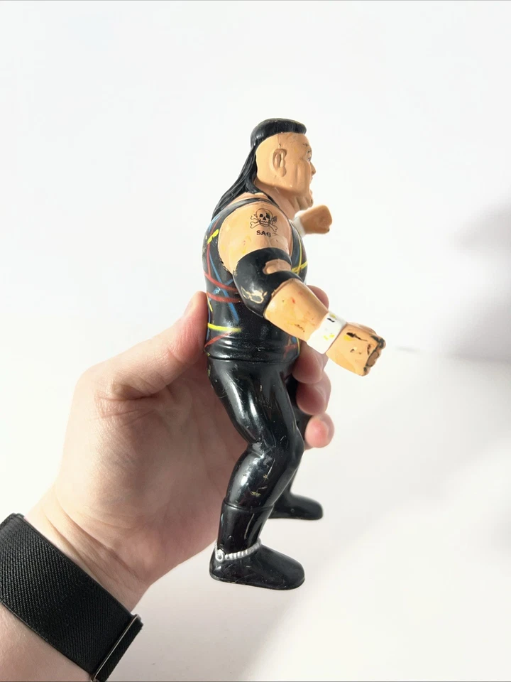 Figura de juguete San Francisco Toys WCW Jerry Sags Nasty Boys 1994 Foto 3 de 4