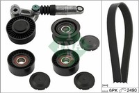 Keilrippenriemensatz Schaeffler INA 529 0209 10 FüR Audi A6 Q7 A4 A8 C6 B7 4F2