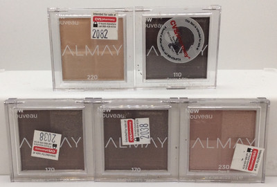 Almay Shadow Squad Eyeshadow Palette, 170, 230, 220, 110 PACK OF 5 
