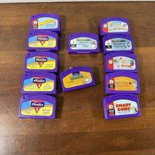 Lot of 12 LeapFrog LeapPad 1999-2004 Various Cartriges Learn to Read Phonics
