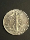 1943 Walking Liberty Silver Half Dollar circulated