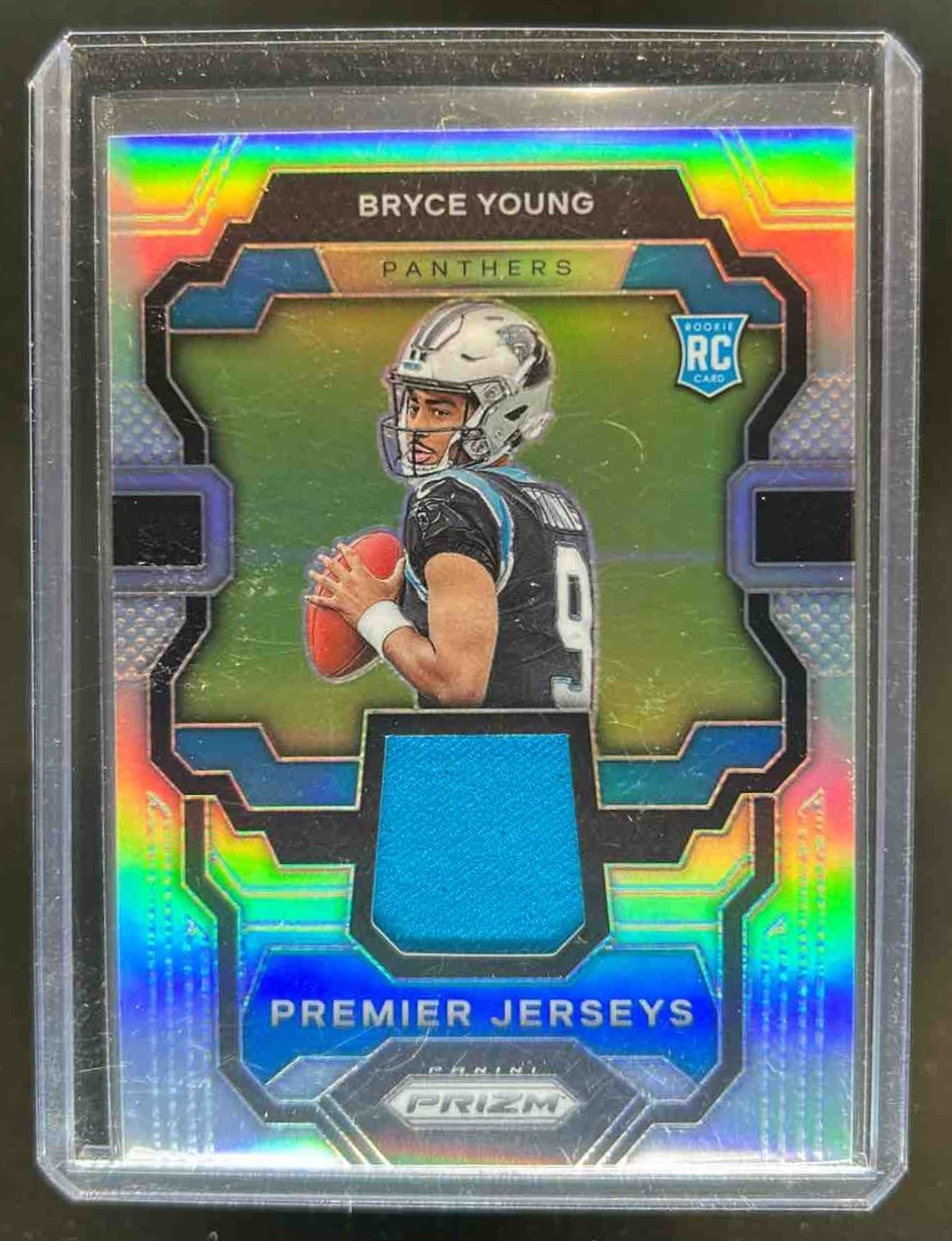 2023 Prizm Bryce Young Premier Jerseys RC Rookie #PJ-BY Panthers