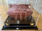 Herschel Walker Autographed football with case.
