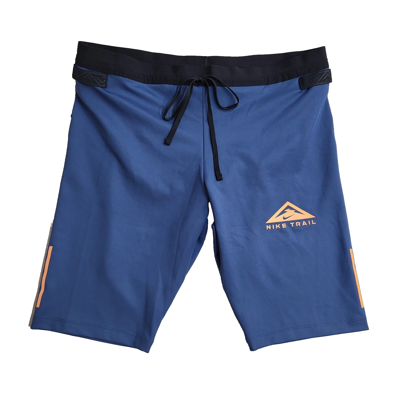 Nike Trail Shorts Running Hiking Drawstring Blue Uk Men's L W34 HH602
