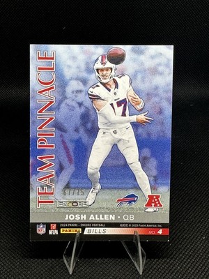 2024 Panini Encore - Team Pinnacle Josh Allen, Dak Prescott #4 Blue /35
