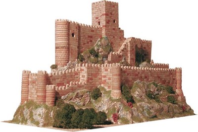 Aedes Ars ALMANSA CASTLE SEC.XIII PCS 3600 KIT 1:350