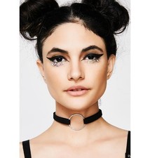 Dolls Kill Cut Throat O-RING CHOKER NWT SEALED BAG One Size NOS