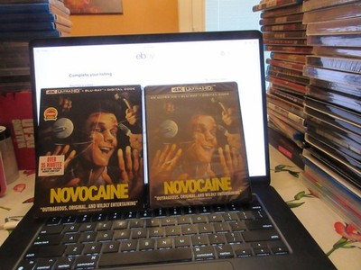 Novocaine (4K/Blu-ray, 2025) Jack Quaid Amber Midthunder gory comedy W/SLIP NEW
