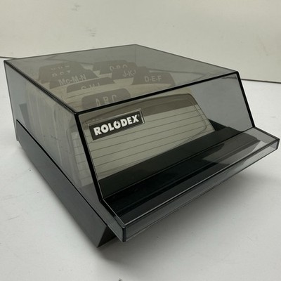 Vintage Rolodex Petite S-310C Never Used Made in USA Address Phone Contacts
