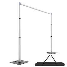 Pipe and Drape Backdrop Stand Kit, 10ftx10ft Heavy Duty Backdrop Stand, Adjus...