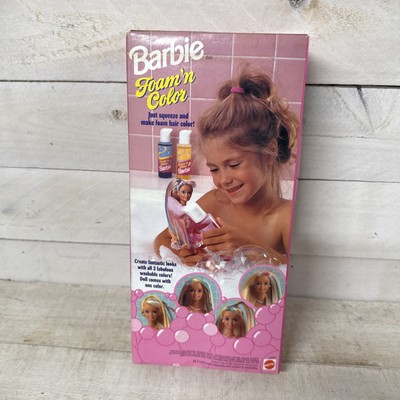 Barbie Foam N Color RARE Limited Edition Doll Mattel Vintage