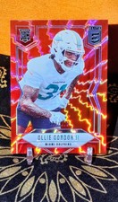 2025 Donruss Elite Ollie Gordon Il Rc Aspirations Shimmer /999 Red Miami...