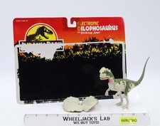 Electronic Dilophosaurus JP11 Jurassic Park 100% Complete 1993 Kenner W/CARDBACK