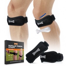 GOUNOD Patellar Tendon Support Strap 2 Pack,Knee Strap for Knee Pain Relief,P...