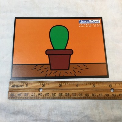 Postcard Durex Condom Ad Ad 2002 Vintage