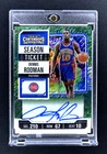 DENNIS RODMAN 2023-24 Contenders GREEN SHIMMER AUTO #VT-DRD *ON CARD*🔥NM+/SHARP