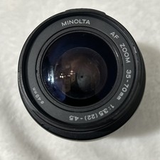 Minolta AF Zoom 35-70mm f/3.5-4.5 Lens Sony Alpha A Mount Maxxum