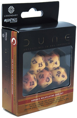 Dune - Adventures in the Imperium Dice Set: Arrakis
