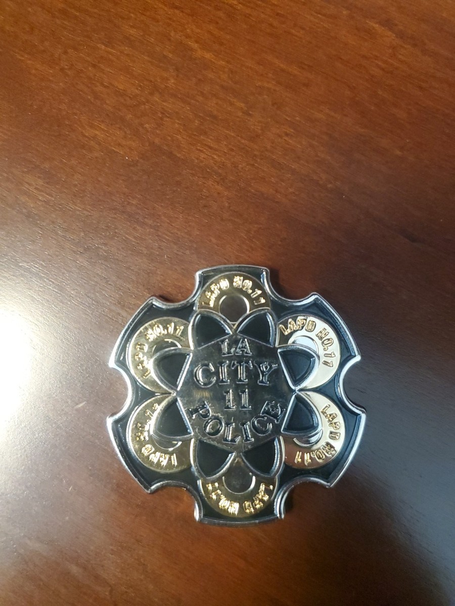 LAPD Los Angeles Police Challenge Coin Northeast Division 100th