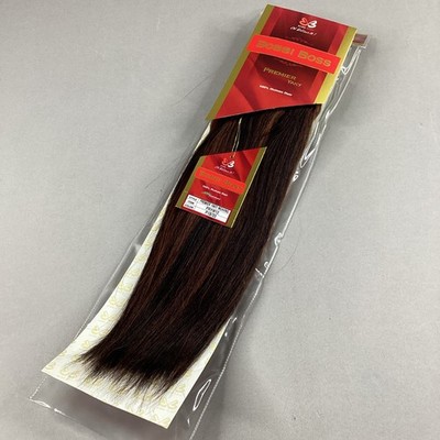 Premier Yaky #P1B/33 Auburn 12  Straight 100% Human Hair Bobbi Boss Extensions