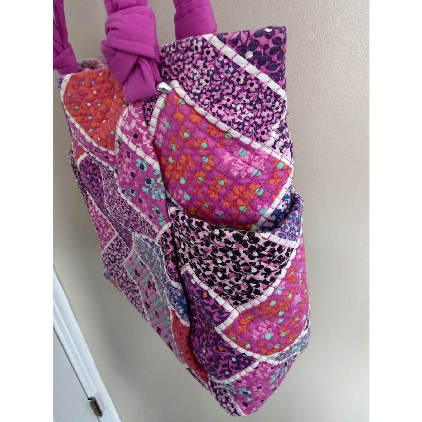 Vera Bradley "Retired" Multi-Pattern Patchwork To… - image 3