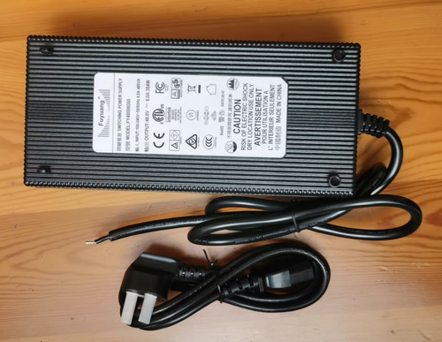 FY48008000 48V 8A Fili Nudi Adattatore AC Alimentatore Caricatore - Foto 2 di 2