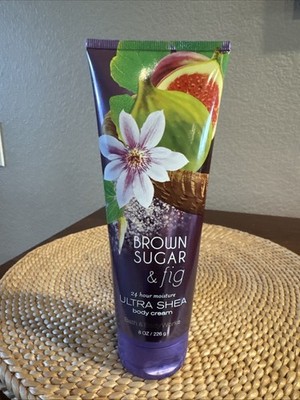 Bath & Body Works BROWN SUGAR & FIG 8oz Ultra Shea Body Cream Lotion Disc.