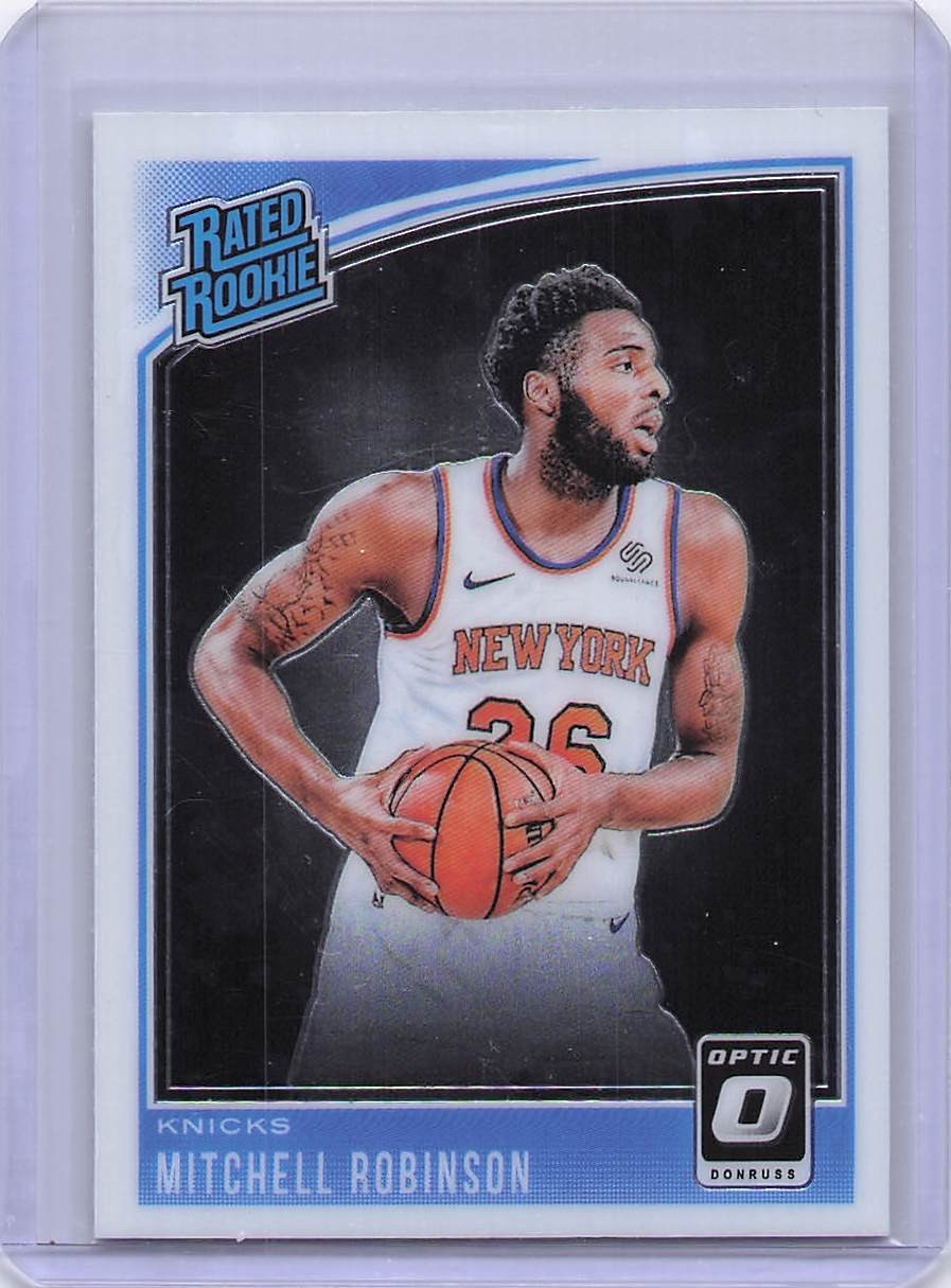2018-19 Donruss Optic #163 Mitchell Robinson Rookie / New York Knicks