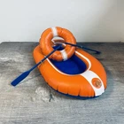 Vintage 70’s Barbie Puff N’ Play Inflatable Camping Raft Boat Set