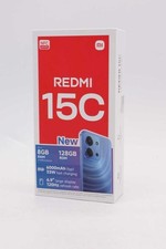 Xiaomi Redmi 15C Smartphone, 6,9 Zoll, 128GB, 4GB RAM, Minzgrün
